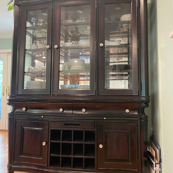 Photo of China cabinet and hutch