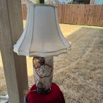 VTG Asian Style Lamp with Shade