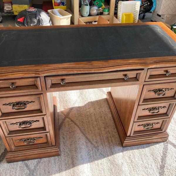 Photo of Leather Top Desk