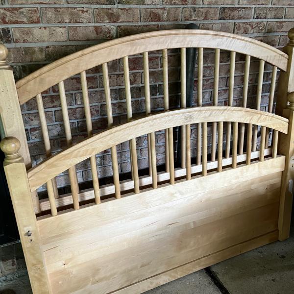 Photo of Headboard footboard and pieces