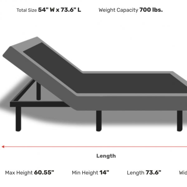 Photo of Mattress Firm Adjustable Base Full Bed