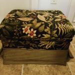 Attractive Upholstered Hassock