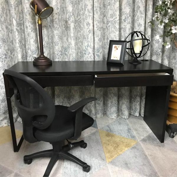 Photo of Black Desk and Chair