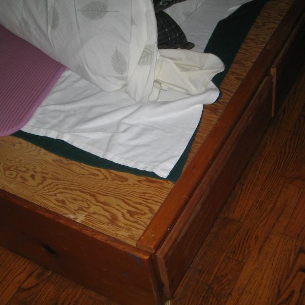 Photo of captains bed frame