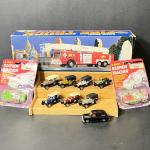 LOT 66: Vintage Toy Cars + Sunoco Firetruck