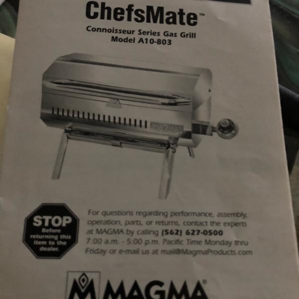 Photo of Magma boat grill