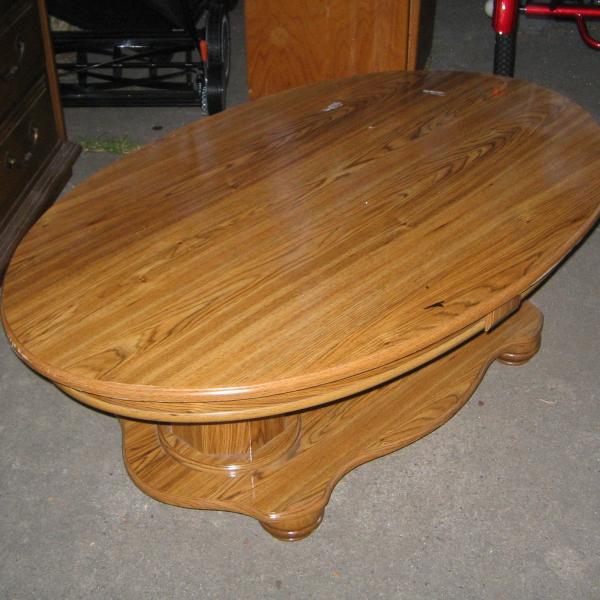 Photo of Oval coffee table