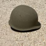 Original US WWII - Korean War M1 Rear Seam Helmet