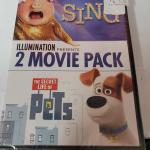 Sing/Secret life of Pets DVD
