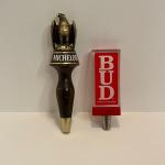 Pair (2) ~ BUD & MICHELOB ~ Beer Tap Handles