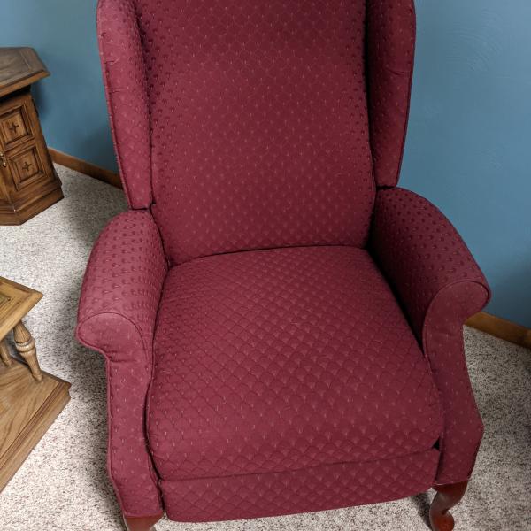 Photo of Wingback reclining chairs