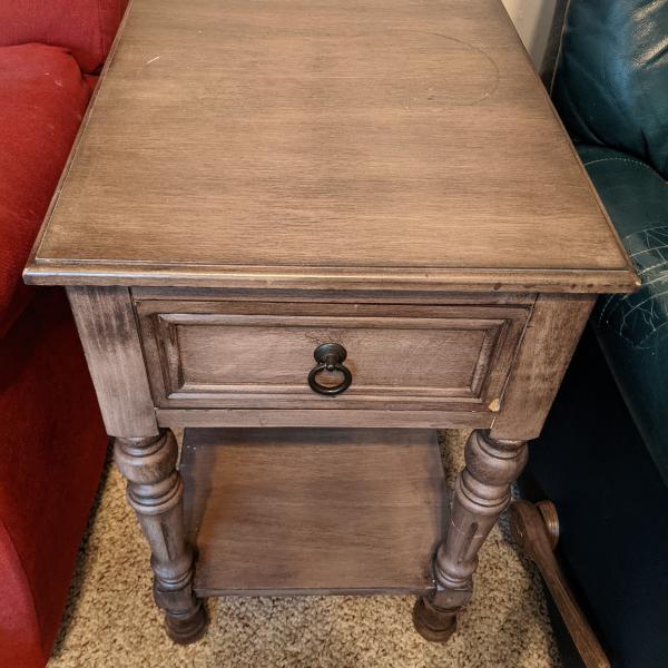 Photo of End table with drawr