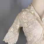 Antique Victorian Lace Cotton Dress