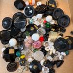 Lot of Antique Vintage Glass Buttons