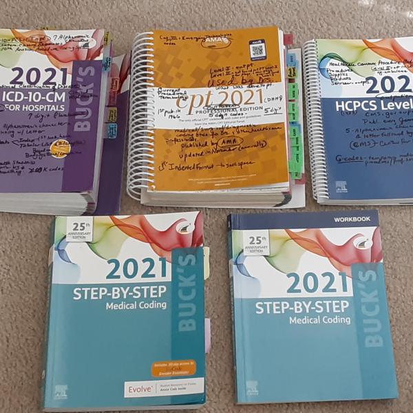 Photo of YORK TECH COLLEGE Medical Coding and Billing Textbooks, York Technical College