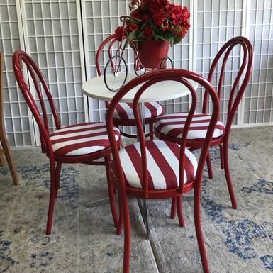 Photo of Cute Bistro Table and four Chairs-PRICE REDUCED!