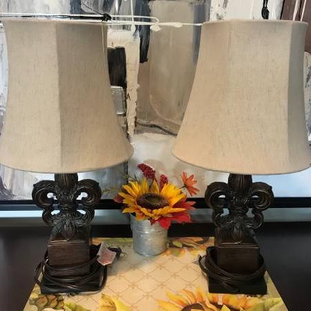 Photo of Pair of Small Lamps