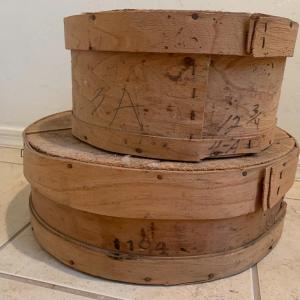 Photo of Antique Cheese Boxes