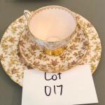 Vintage Luncheon Set - Cup Saucer Plate