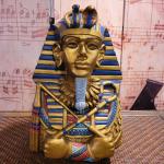 15"h Egyptian King Tut Bust Statue