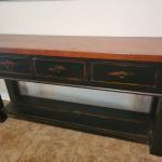 18½×70¾×35½"h Console / Sofa / Entry  Table w/ 3 Drawers
