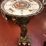 Antique Bronze Tray Stand