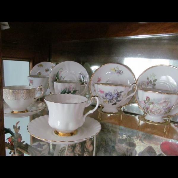 Photo of China cups and saucers