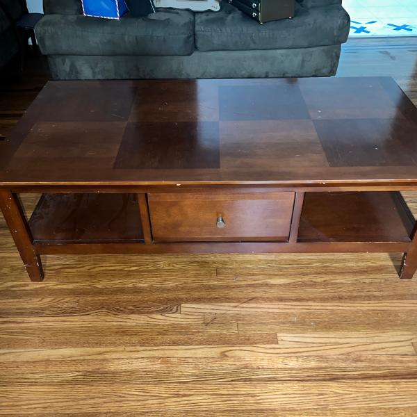 Photo of Cocktail Table with Drawer