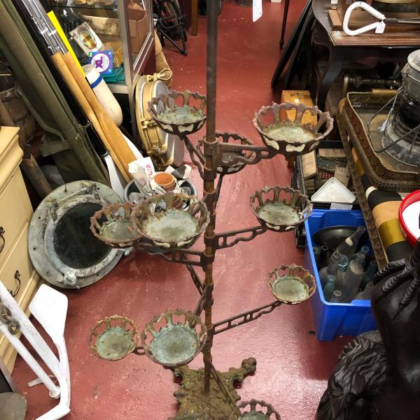 Photo of Antique Cast Iron Plant Stand