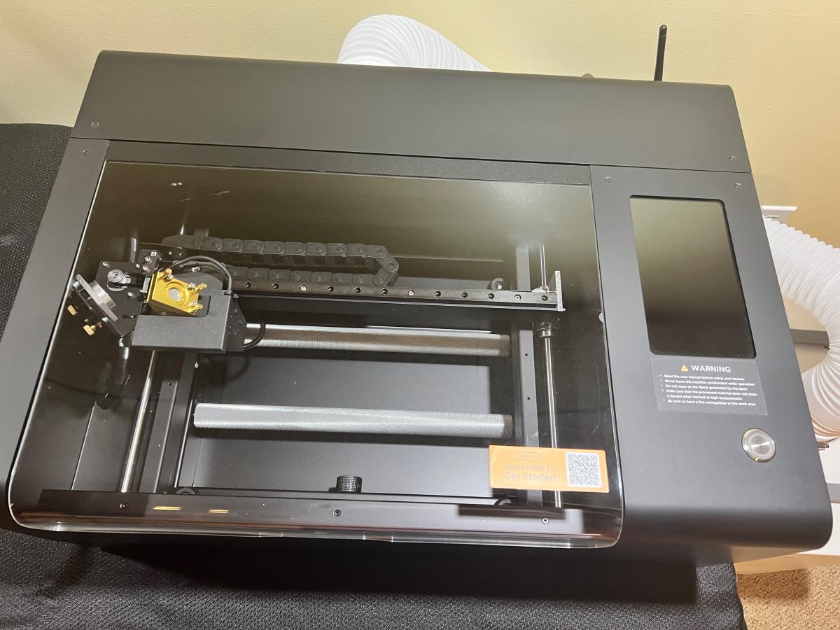 Photo 4 of Flux Beamo 30w desktop laser engraver and cutter 