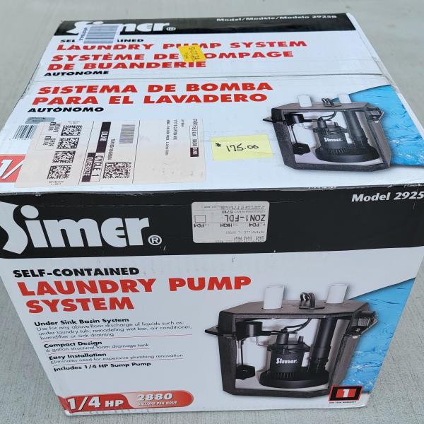 Photo of All-In-One NEW in box under sink ejector pump system