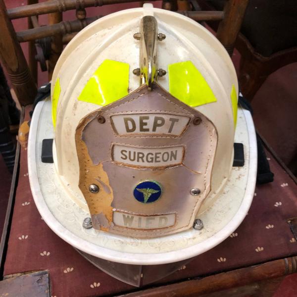 Photo of Surgeons Fire Helmet Rare!!! WIFD