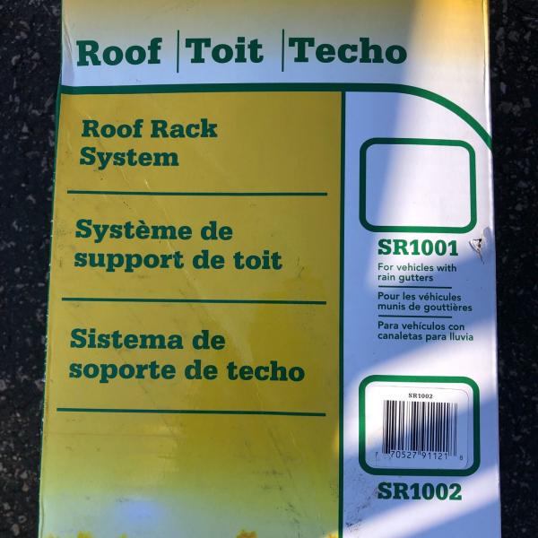 Photo of SportRack roof rack system SR 1002
