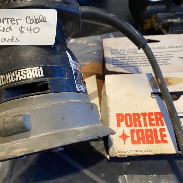 Photo of Used Porter Cable “Quick Sand” 5” Orbital Sander