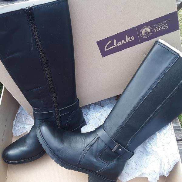 Photo of Clark's leather boots