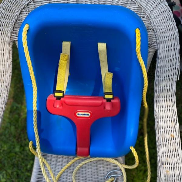Photo of Swing  and potty chair  both one price
