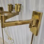 Pair of Brass Folding Wall Lamps (C D-DW)