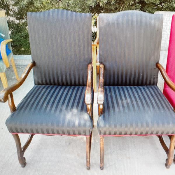 Photo of Two Arm Chairs 