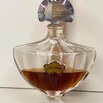 Vintage Shalimar Perfume crystal bottle and cologne