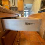 Beautiful Medallion Kitchen Cabinets/corian countertops!