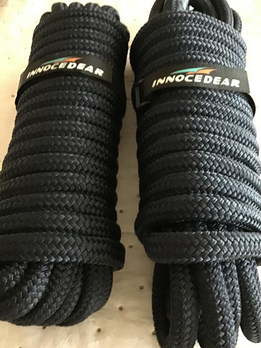 Premium Navy Blue Dock Lines 5/8 in x 35 ft snaplist