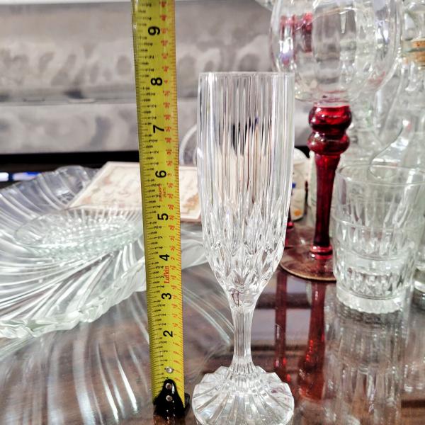 Photo of Crystal champagne glass 