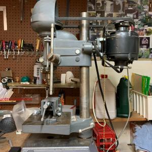 Photo of Heavy Duty Drill Press with Machinist Vice