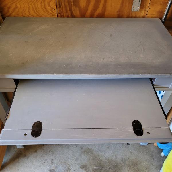 Photo of Table with Keyboard Pullout Drawer