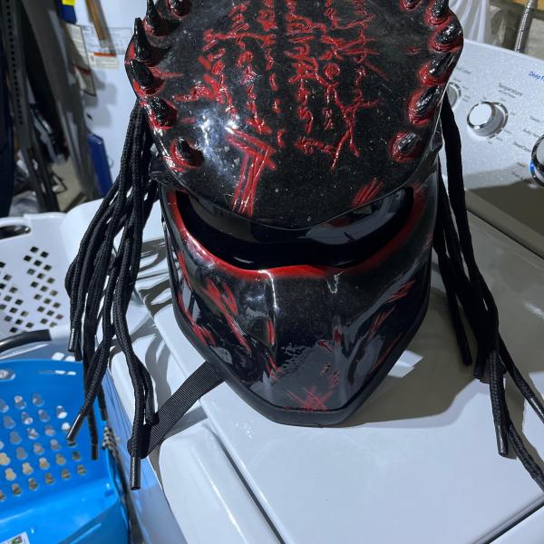 Photo of Predictor bike helmet.