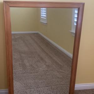 Photo of Dresser , mirror , end table