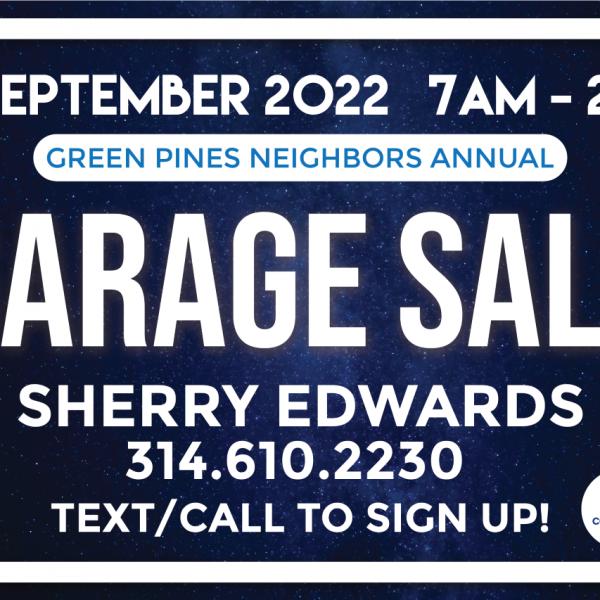 Photo of Neighborhood Garage Sales Sept 17lth -Saturday 7-2