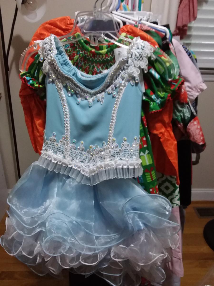 Photo 1 of Girls pageant dress size 3-4