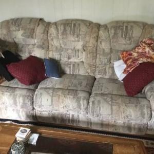 Photo of La-Z-boy reclining sofa 72”