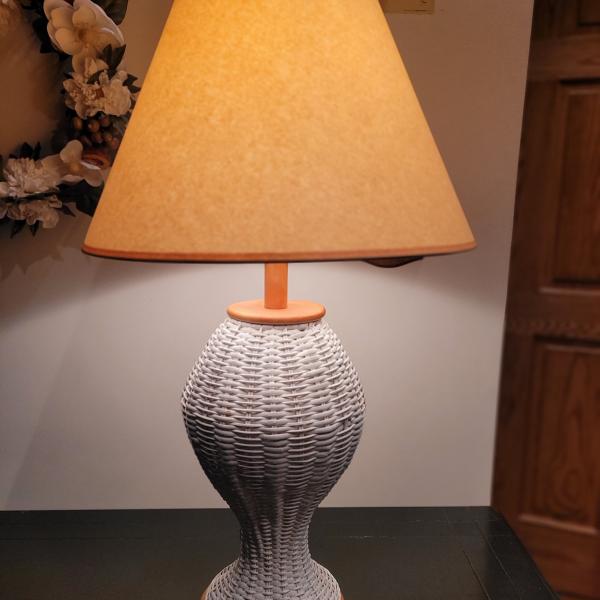 Photo of Wicker Lamp